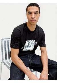 Jack & Jones T-Shirt Honolulu 12288088 Czarny Regular Fit. Kolor: czarny. Materiał: bawełna #6