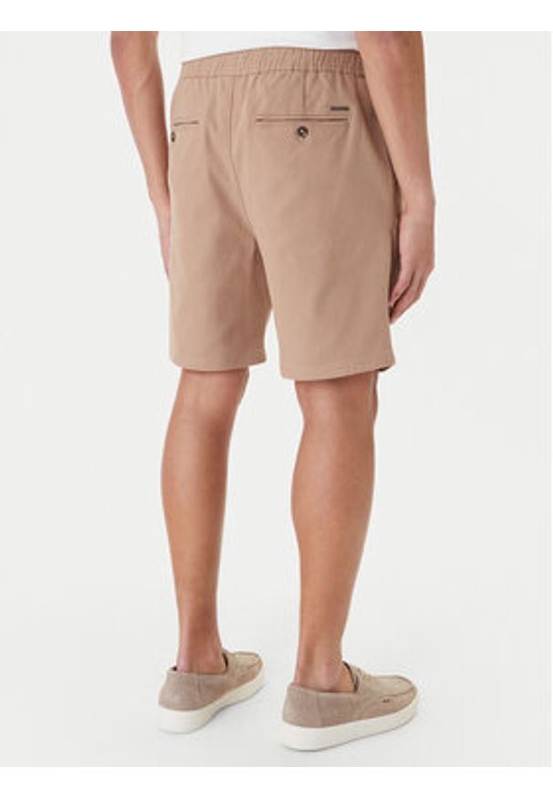 Nautica Szorty materiałowe Rava NCC03970 Beżowy Relaxed Fit. Kolor: beżowy. Materiał: bawełna