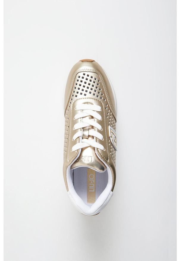 Liu Jo - Sneakersy damskie zamszowe LIU JO. Materiał: zamsz