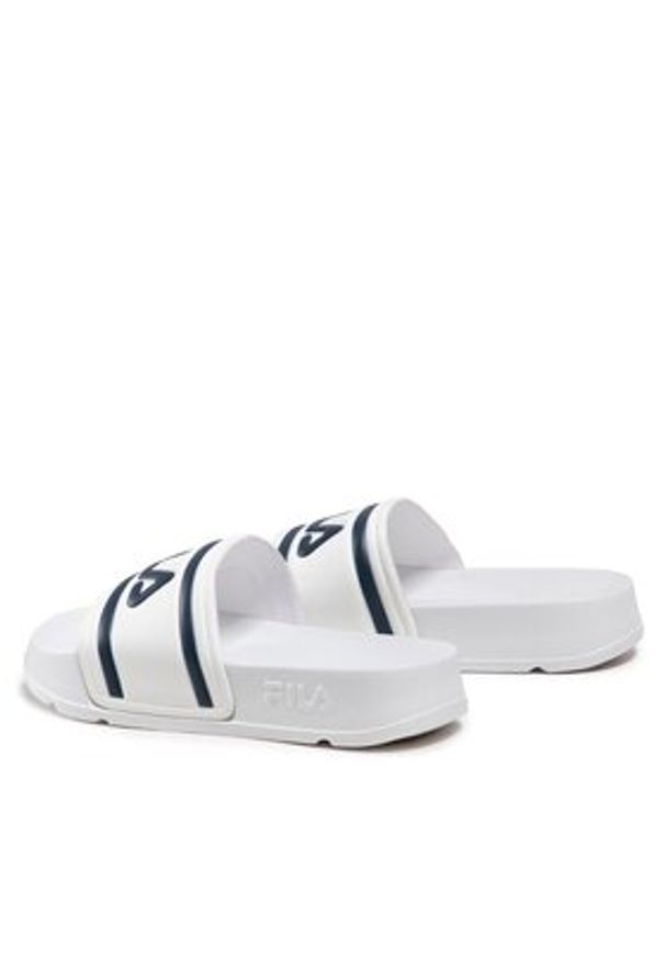 Fila Klapki Morro Bay Slipper Jr 1010934.1FG Biały. Kolor: biały. Materiał: syntetyk