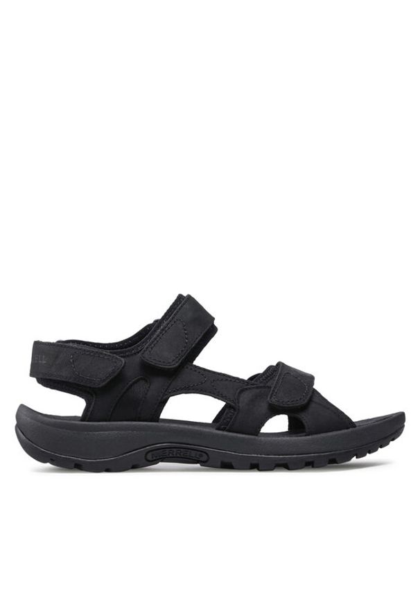 Merrell Sandały Sandspur 2 Convert J002715 Czarny. Kolor: czarny. Materiał: nubuk, skóra