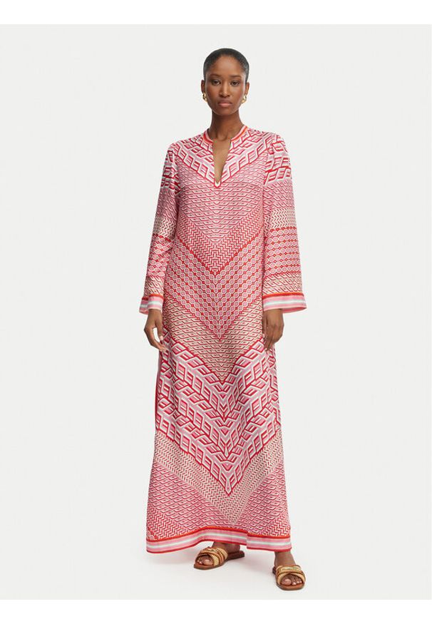 Hale bob - Hale Bob Sukienka letnia Aleyna 62NT654A Czerwony Relaxed Fit. Kolor: czerwony. Materiał: wiskoza. Sezon: lato