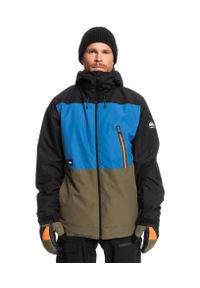 Kurtka snowboardowa męska Quiksilver Sycamore. Kolor: czarny. Sport: snowboard
