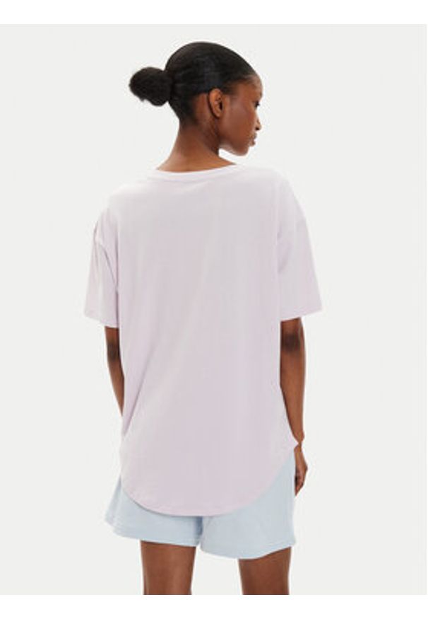 GAP - Gap T-Shirt 627139-02 Fioletowy Loose Fit. Kolor: fioletowy. Materiał: bawełna