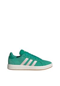 Adidas - Buty Grand Court Base 00s. Kolor: fioletowy, biały, zielony, wielokolorowy. Materiał: materiał