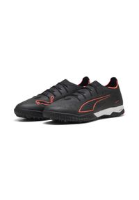 Puma - Buty piłkarskie unisex ULTRA 6 PRO CAGE PUMA. Kolor: czerwony, wielokolorowy, czarny. Szerokość cholewki: normalna. Sport: piłka nożna #1
