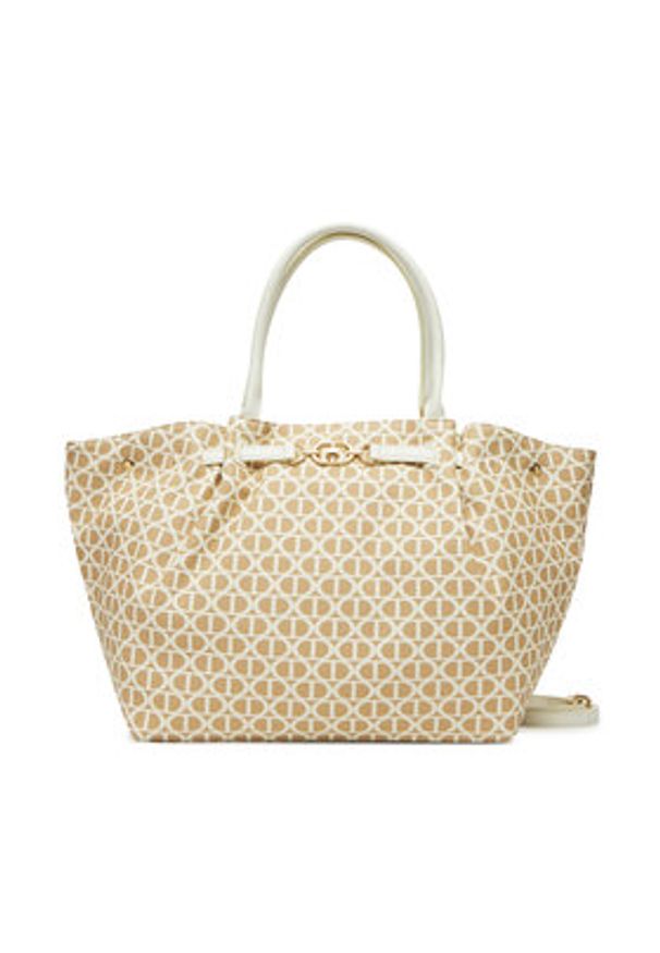 Aldo Torebka Marseilla 13933834 Écru. Kolor: kremowy. Materiał: skórzane