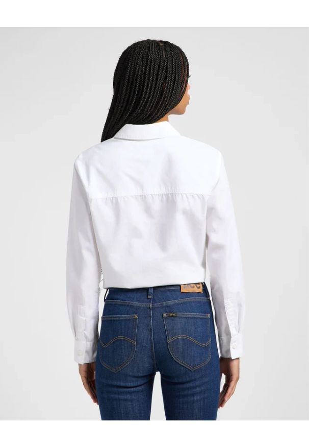 Lee - DAMSKA KOSZULA LEE ALL PURPOSE SHIRT BRIGHT WHITE 112365098
