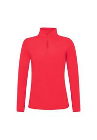 Damski polar 1/4 zip Protest Refabriz. Kolor: czerwony, różowy, wielokolorowy. Materiał: polar. Sezon: zima. Sport: narciarstwo