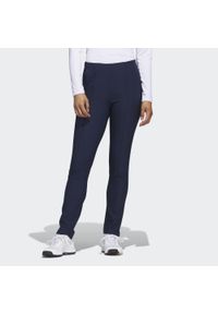 Adidas - Pintuck Pull-On Pants. Kolor: niebieski, wielokolorowy, zielony. Materiał: materiał. Sport: golf