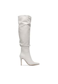 DeeZee Kozaki HY197-12 Écru. Materiał: materiał #1