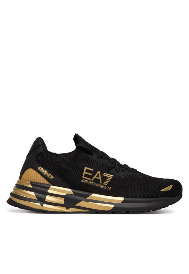 Sneakersy EA7 Emporio Armani. Kolor: czarny