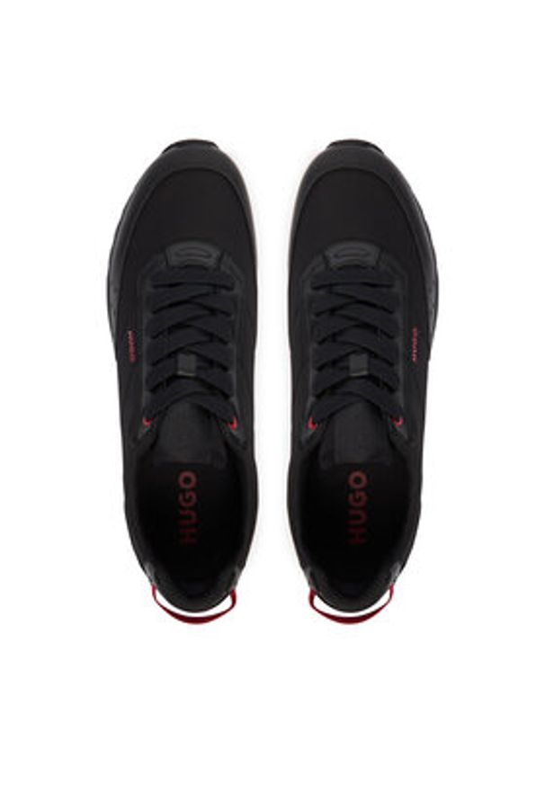Hugo - HUGO Sneakersy Icelin 50557840 Czarny. Kolor: czarny. Materiał: materiał