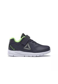 Buty do chodzenia niemowlęce Reebok Rush Runner. Zapięcie: sznurówki. Kolor: czarny. Materiał: guma, syntetyk, materiał. Szerokość cholewki: normalna. Sport: turystyka piesza