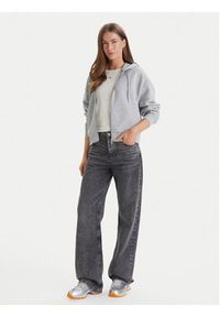 Calvin Klein Jeans Bluza Monogram LV047F208G Szary Relaxed Fit. Kolor: szary. Materiał: bawełna #3