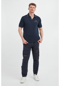 Aeronautica Militare - Polo męskie z haftem AERONAUTICA MILITARE. Typ kołnierza: polo. Wzór: haft #4