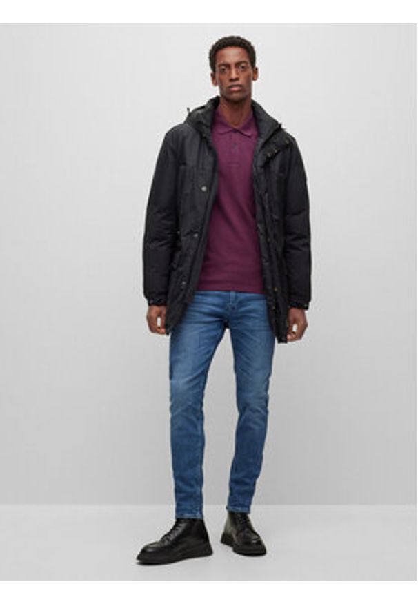 BOSS Kurtka zimowa Camiano 50481119 Czarny Regular Fit. Kolor: czarny. Materiał: syntetyk. Sezon: zima