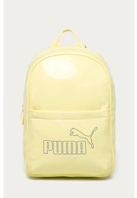 Puma - Plecak. Kolor: żółty. Materiał: syntetyk, materiał. Wzór: nadruk #1