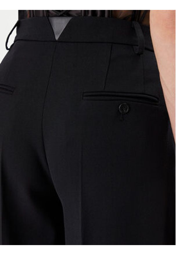 Pinko Spodnie materiałowe Peru' 103701 A1XX Czarny Regular Fit. Kolor: czarny. Materiał: syntetyk