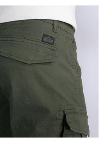Petrol Industries Spodnie materiałowe M-3030-TRO581 Zielony Slim Fit. Kolor: zielony. Materiał: bawełna #3