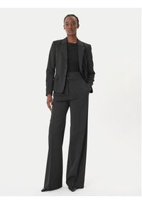 Hugo - HUGO Spodnie materiałowe Himia 50516143 Czarny Wide Leg. Kolor: czarny. Materiał: syntetyk #2