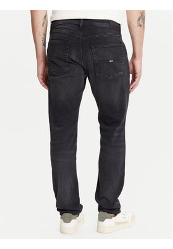 Tommy Jeans Jeansy Scanton DM0DM21888 Czarny Slim Fit. Kolor: czarny