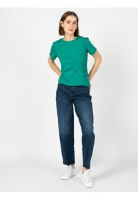 Silvian Heach T-Shirt | CVP23123TS | Kobieta | Zielony. Kolor: zielony. Materiał: bawełna. Długość rękawa: krótki rękaw. Długość: krótkie