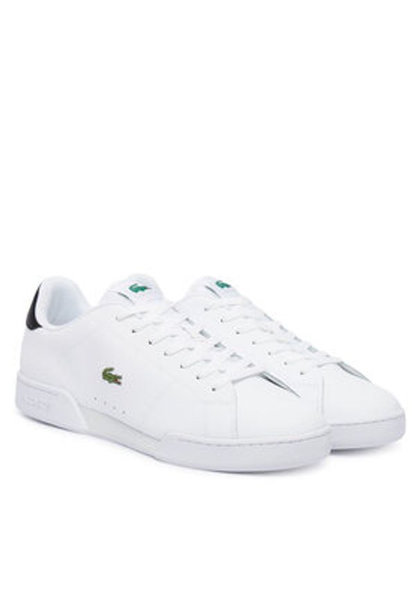 Lacoste Sneakersy Carnaby Cup 7-50SMA0054 Biały. Kolor: biały. Materiał: skóra