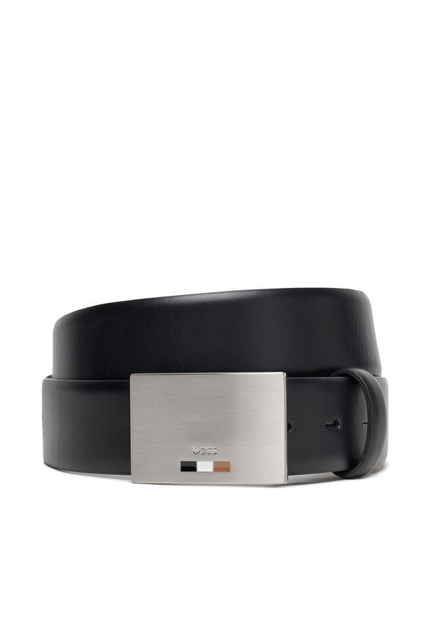 Pasek Męski BOSS. Kolor: czarny