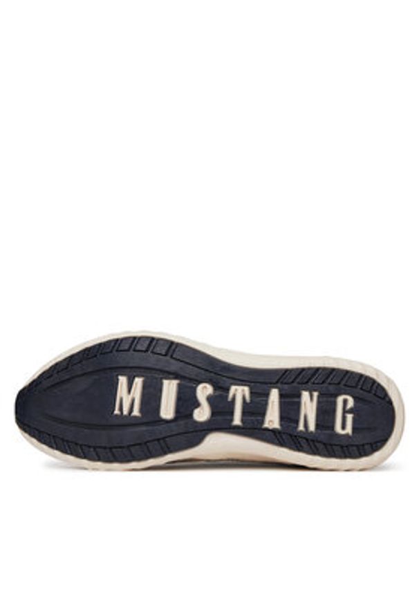 Mustang Sneakersy 4132-311 Beżowy. Kolor: beżowy. Materiał: materiał