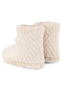 Home & Relax Kapcie WFA3241-1 Beżowy. Kolor: beżowy. Materiał: materiał #3