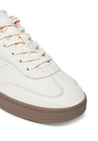 TOMMY HILFIGER - Tommy Hilfiger Sneakersy Th Premium Heritage Sneaker FW0FW08755 Écru. Materiał: skóra #5