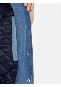 Tommy Jeans Kurtka jeansowa Letterman DW0DW18202 Niebieski Oversize. Kolor: niebieski. Materiał: bawełna #6
