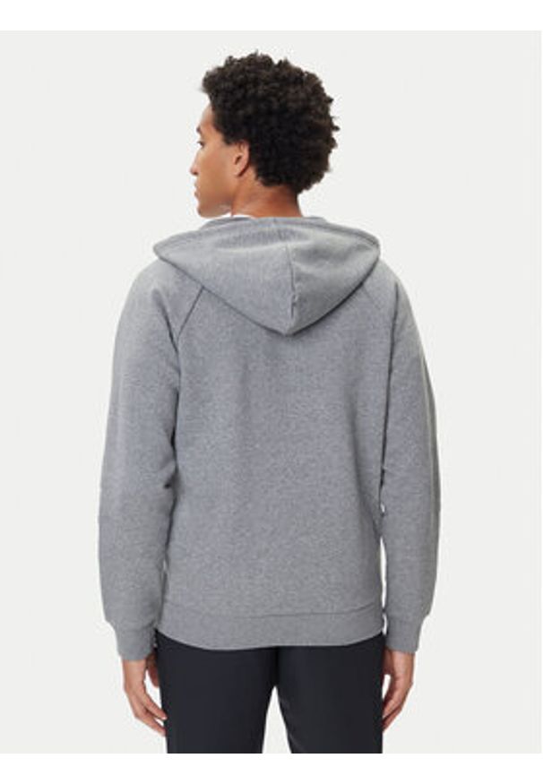 Under Armour Bluza Ua Rival 1379767 Szary Loose Fit. Kolor: szary. Materiał: bawełna