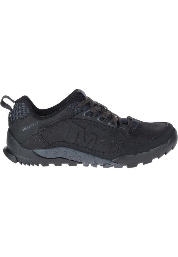 Buty Trekkingowe Męskie Merrell Annex Trak. Kolor: czarny. Materiał: skóra