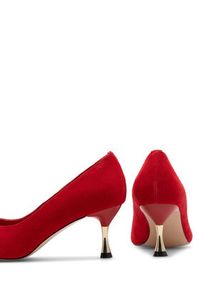 Sergio Bardi Czółenka WFA1935-1Z-SB Czerwony. Kolor: czerwony. Materiał: skóra, zamsz. Obcas: na szpilce #2