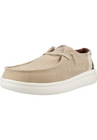 PRO BRANDS - Hey Dude Model Wendy Rise Animal Kolor Brązowy. Kolor: brązowy. Materiał: tkanina #1