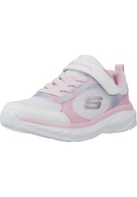 skechers - Buty SKECHERS BOUNDLESS Rose. Kolor: różowy. Materiał: syntetyk, tkanina #1
