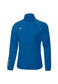Kurtka do biegania damska Mizuno Osaka wind. Kolor: niebieski