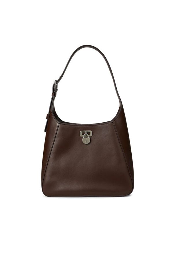 Lauren Ralph Lauren - LAUREN RALPH LAUREN Torebka 431956790011 Brązowy. Kolor: brązowy. Materiał: skórzane