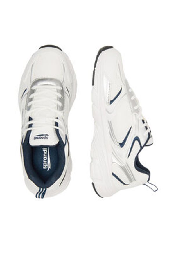 Sprandi Sneakersy WP40-23404Z Biały. Kolor: biały. Materiał: materiał