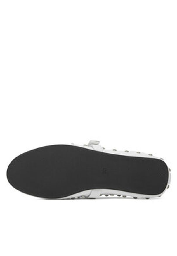 Badura Baleriny NASTU-D005-68-5 Biały. Kolor: biały. Materiał: skóra