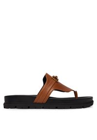 Guess Japonki FLJFRR LEA03 Brązowy jasny. Kolor: brązowy. Materiał: skóra #6