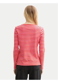 Tom Tailor Denim Bluzka 1043085 Czerwony Regular Fit. Kolor: czerwony. Materiał: bawełna #4