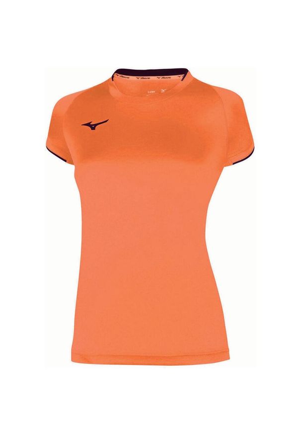 Koszulka damska Mizuno Wom Core SS. Kolor: zielony, czarny, wielokolorowy