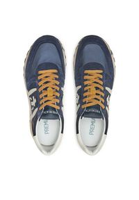 Premiata Sneakersy Lander 6904 Granatowy. Kolor: niebieski. Materiał: materiał #5