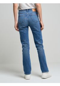 Big-Star - Spodnie jeans damskie Winona 485. Okazja: na co dzień. Kolor: niebieski. Styl: retro, casual #4