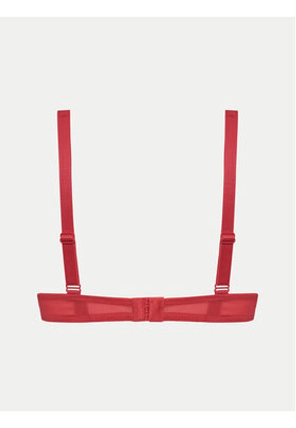 Wonderbra Biustonosz push-up WB000BHP Czerwony. Kolor: czerwony. Materiał: syntetyk. Rodzaj stanika: push-up