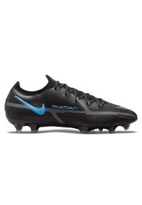 Buty piłkarskie Nike Phantom GT2 Elite Fg M CZ9890-004 czarne czarne. Nosek buta: otwarty. Kolor: czarny. Materiał: tkanina, materiał, syntetyk. Szerokość cholewki: normalna. Sezon: jesień. Sport: piłka nożna