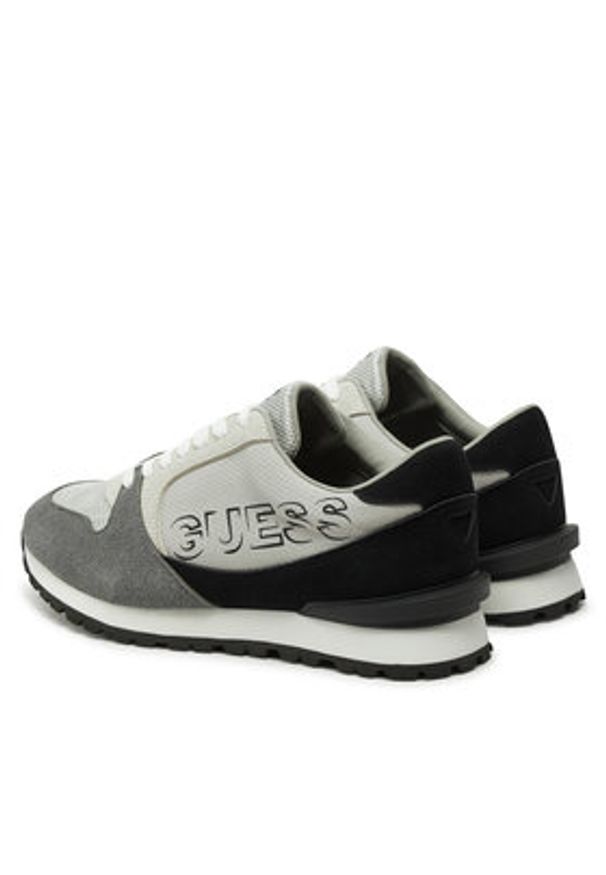 Guess Sneakersy FMPARO FAB12 Szary. Kolor: szary. Materiał: skóra